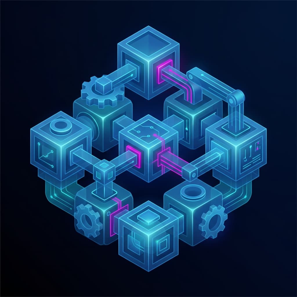 Illustration: What Exactly Is an 'AI Dark Factory'?