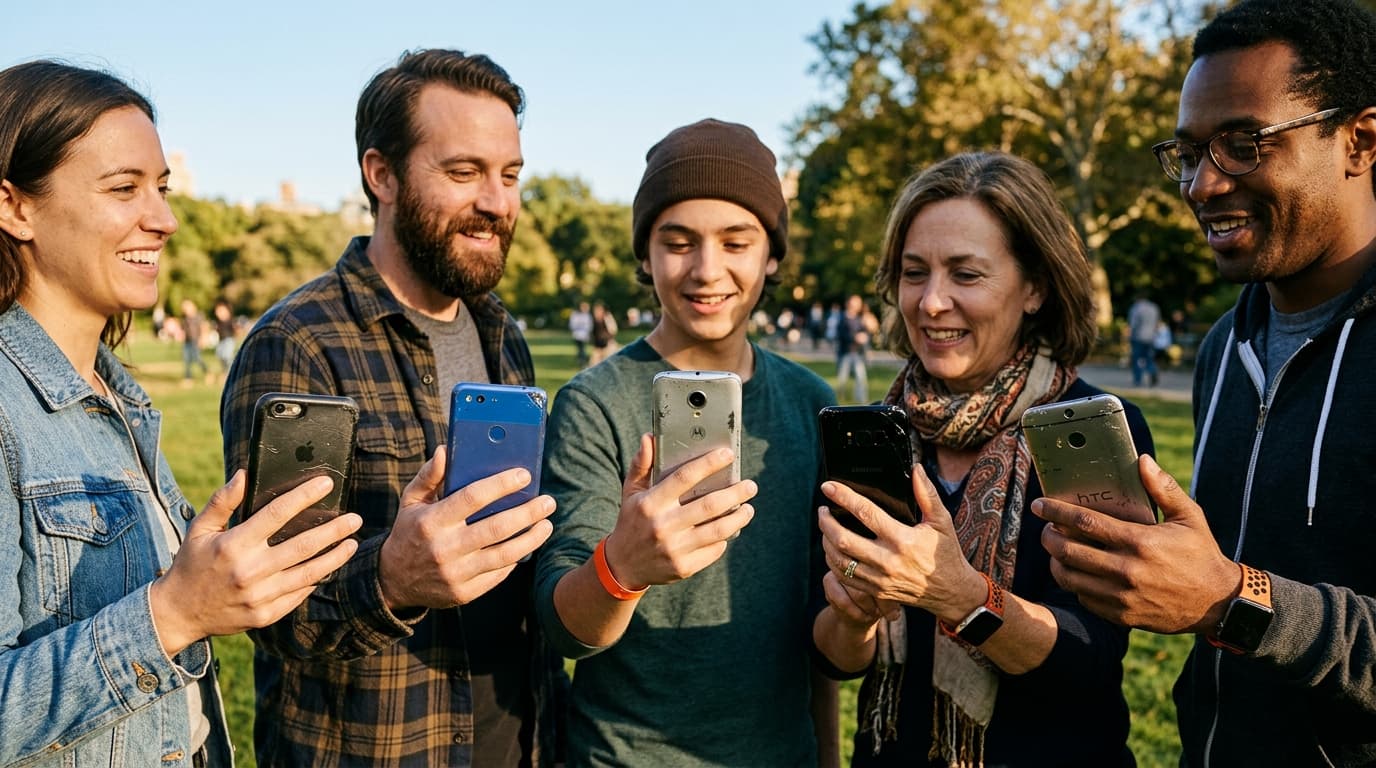 Como 5 Telefones Construíram um Aplicativo de $10K/Mês