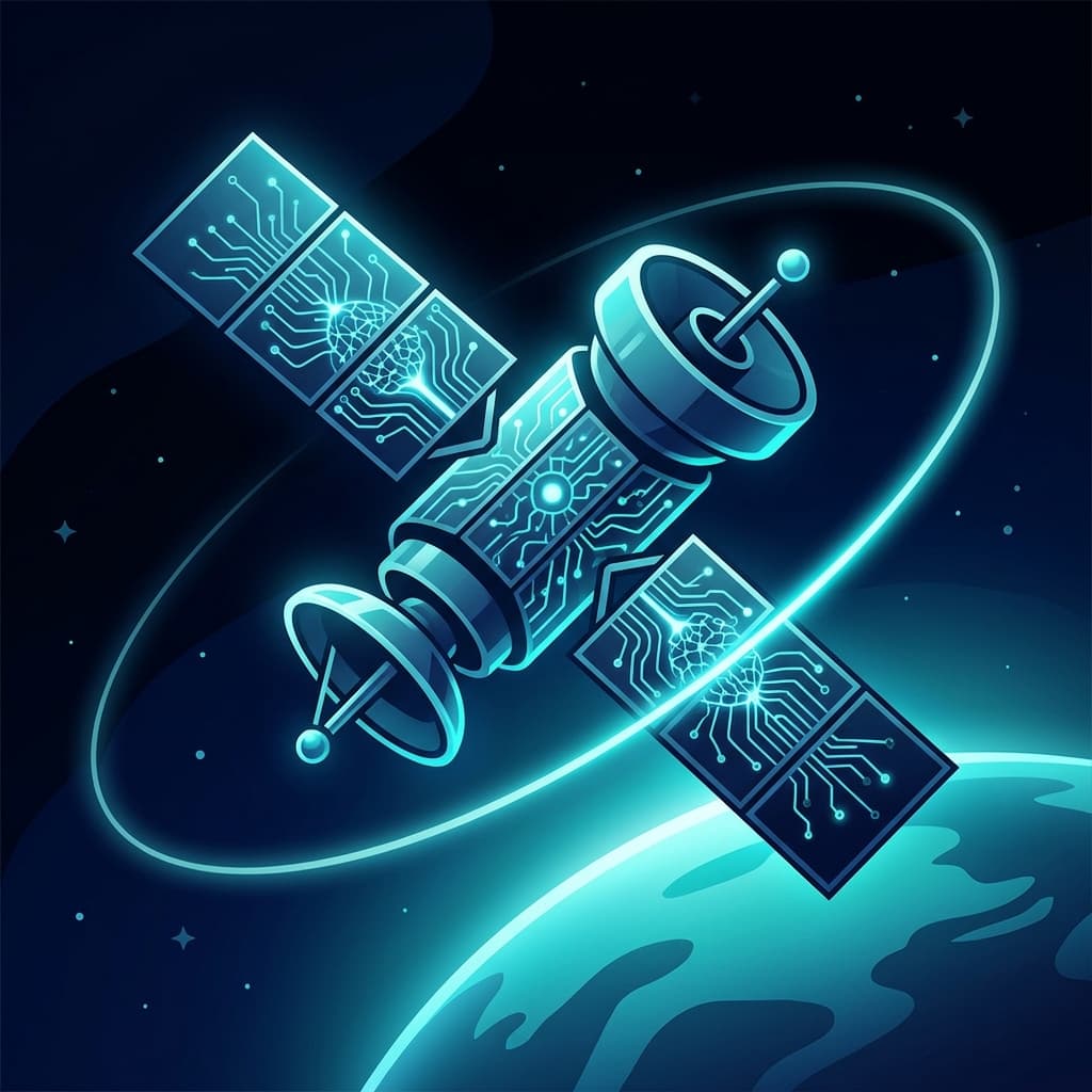 Illustration: Musks letzte Grenze: KI im Orbit