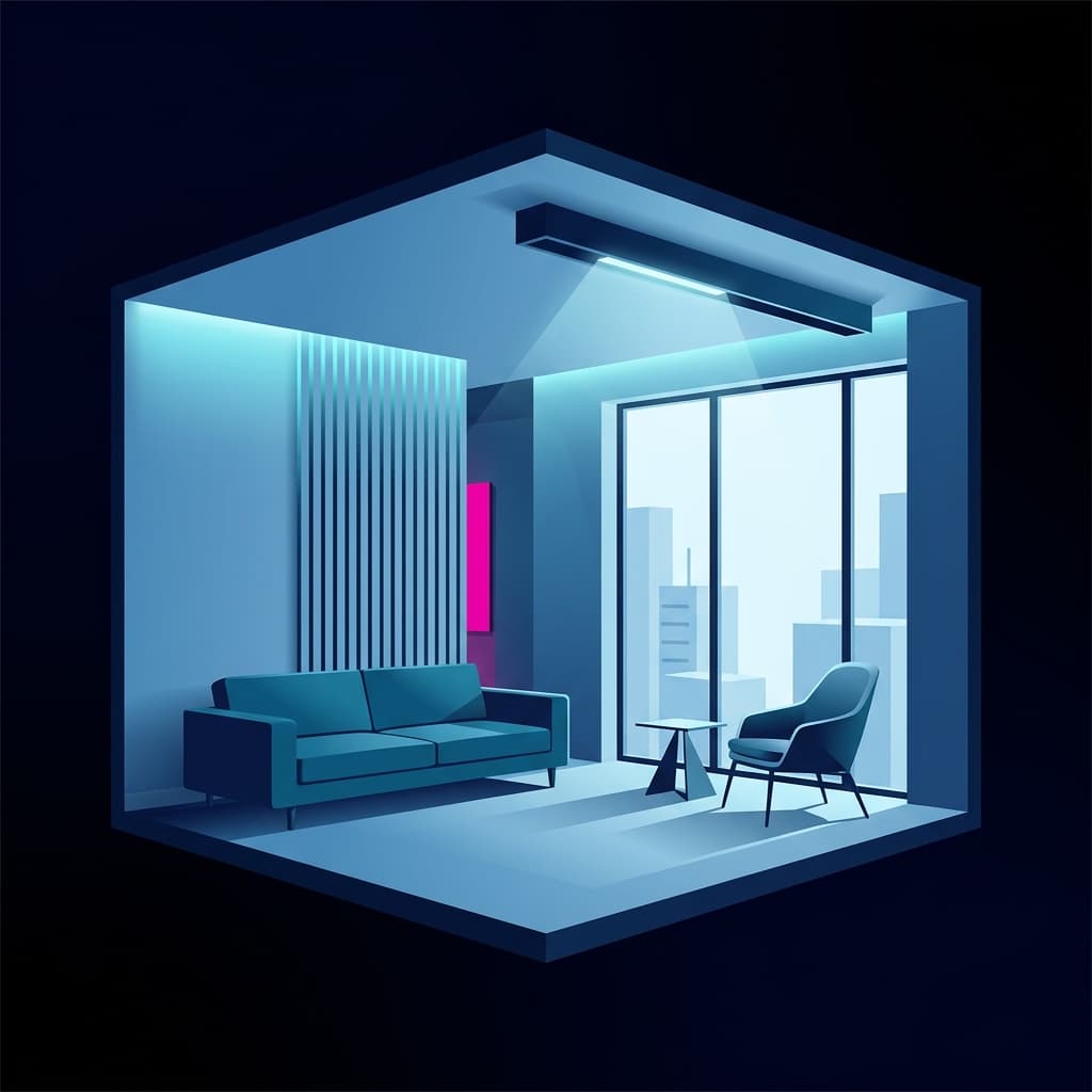 Illustration: That Apartment Has No Bathroom Door