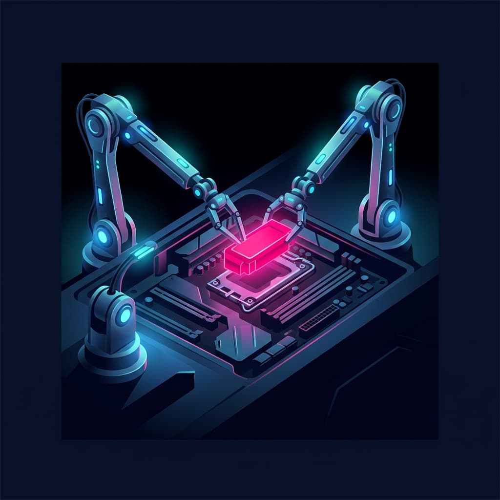 Illustration : Construire l'avenir, façon usine