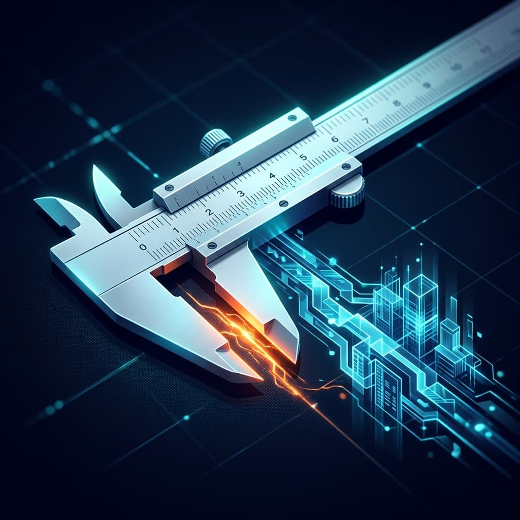 Illustration: From Calipers to AI Commands