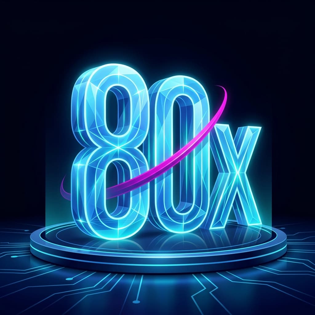 Illustration: The 80x Performance Claim: Fact or Fiction?