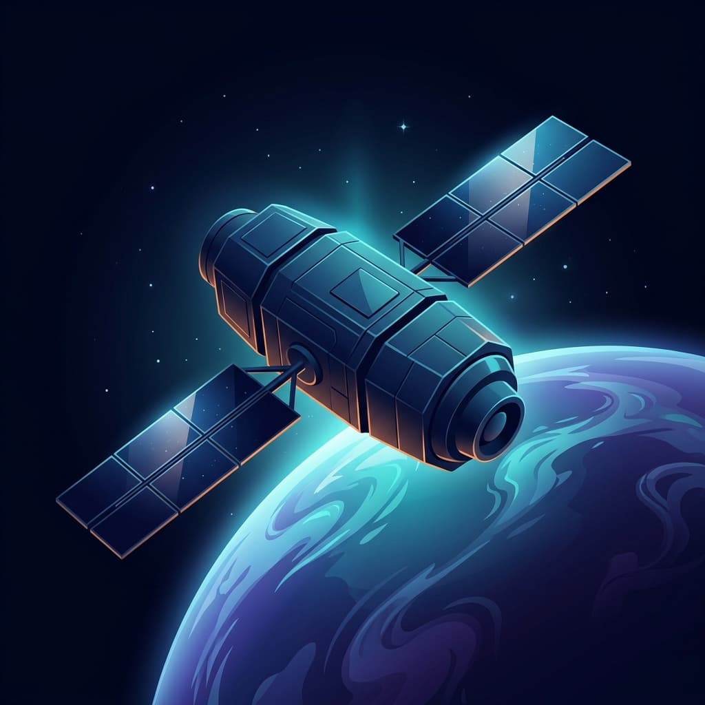 Illustration: AI in Orbit: The Long-Term Vision