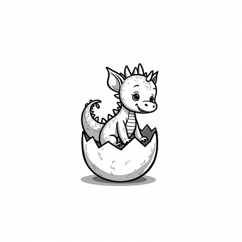 Cute — baby dragon