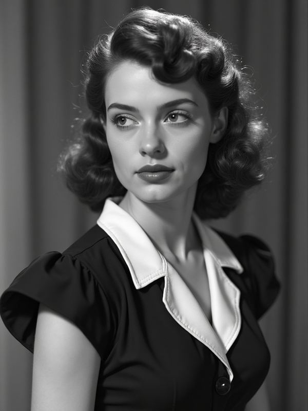 1940s portrait — before