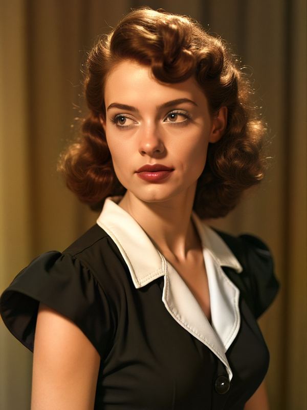 1940s portrait — after