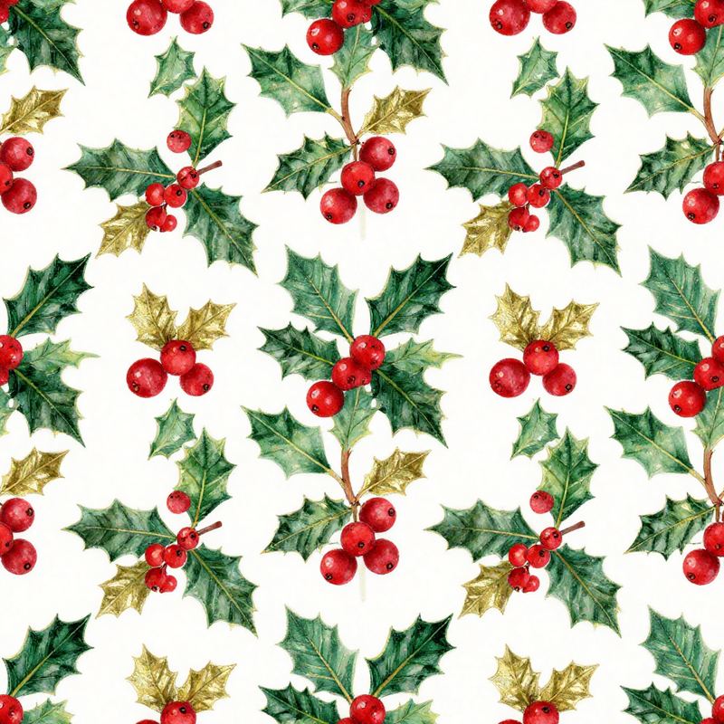 Christmas — holly