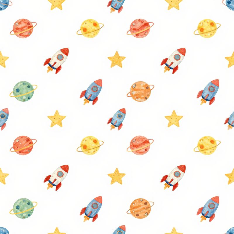 Kids — space rockets