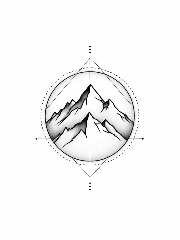 Geometric — mountains